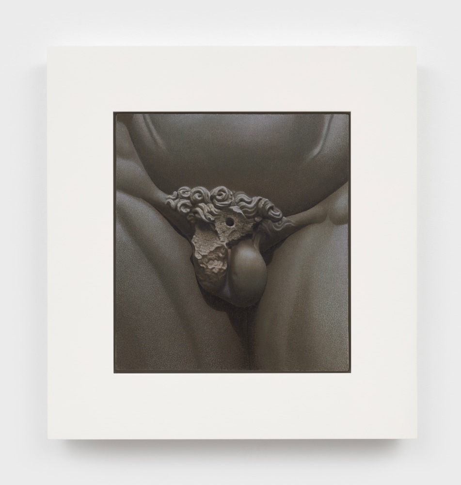 Joe Houston
Ruin IV, 2019
oil on linen mounted to wood
10 5/8 x 9 5/8 ins.
27 x 24.4 cm