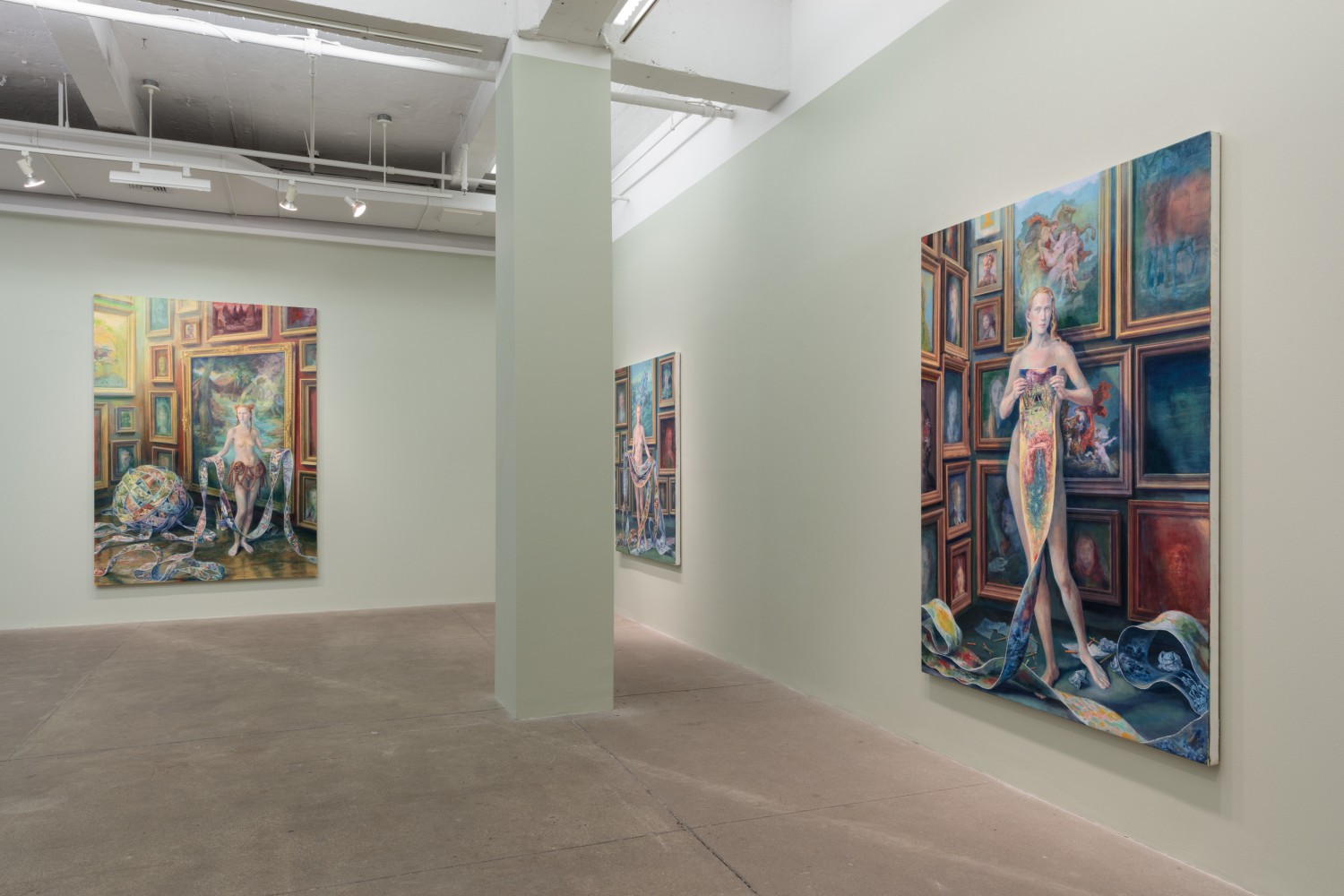 Julie Heffernan, Hunter Gatherer install 6