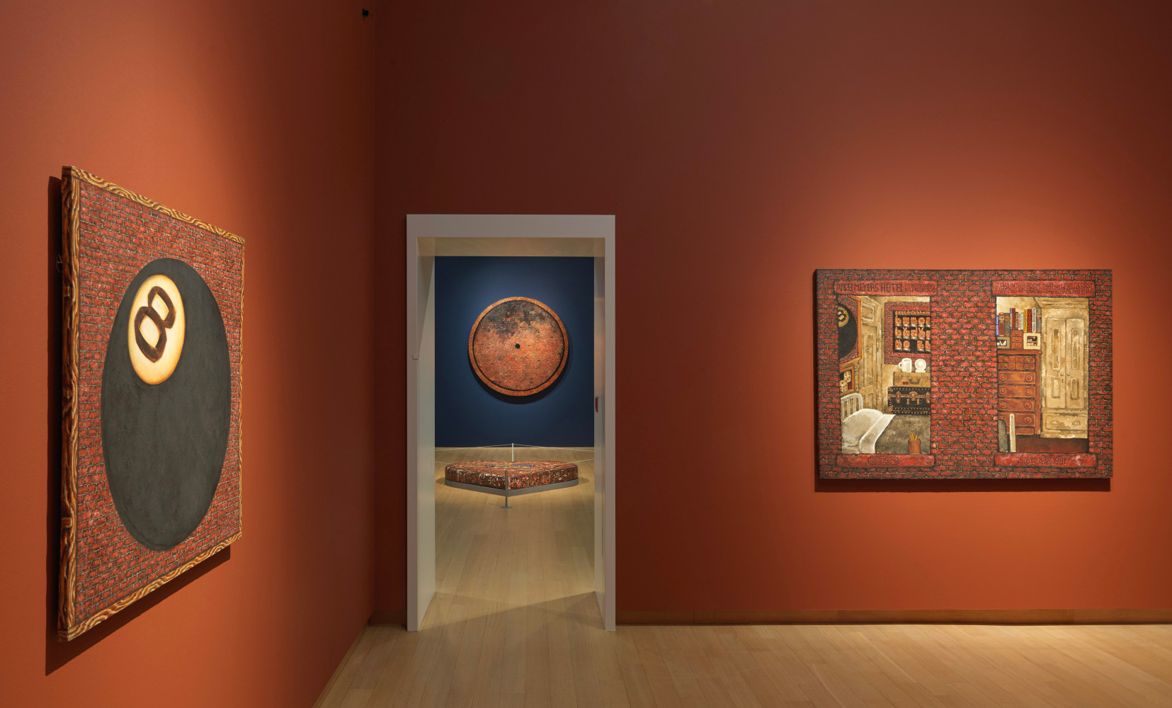 Installation views,&amp;nbsp;Martin Wong: Malicious Mischief, Stedelijk Museum Amsterdam, 2023. Photo: Peter Tijhuis