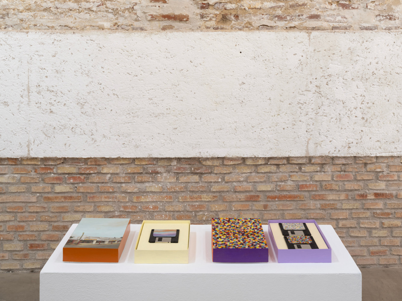 (Installation View) Suzanne Treister: From Fictional Videogames to Hypothetical Museums of the Future. Courtesy of the artist and The RYDER, Madrid.