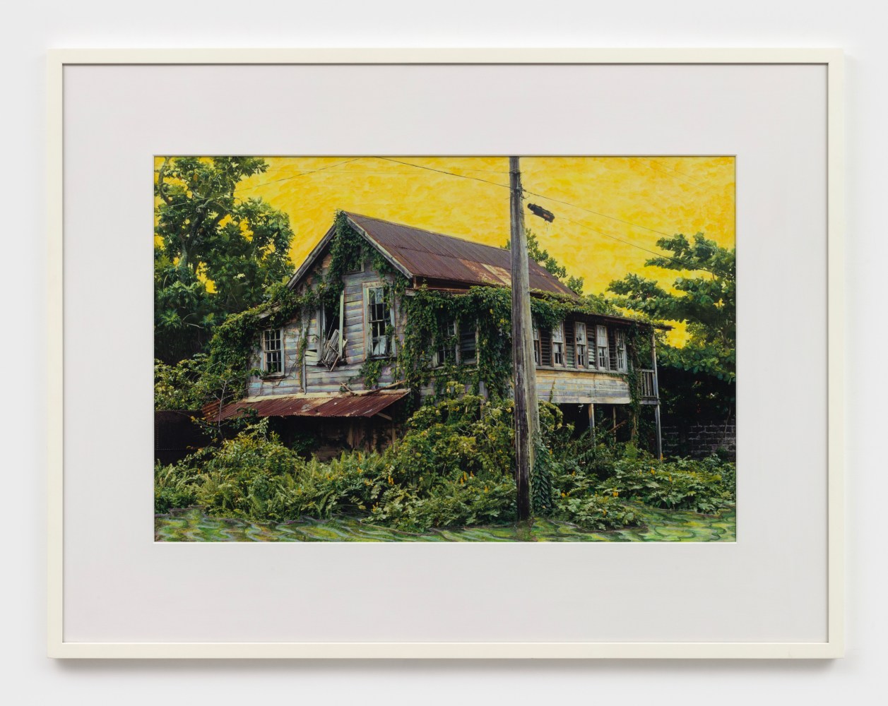 Hew Locke
Mount Sinai, 2014
acrylic on chromogenic print
sheet: 32 1/8 x 48 1/8 ins. (81.6 x 122.2 cm)
framed: 50 x 65 ins. (127 x 165.1 cm)