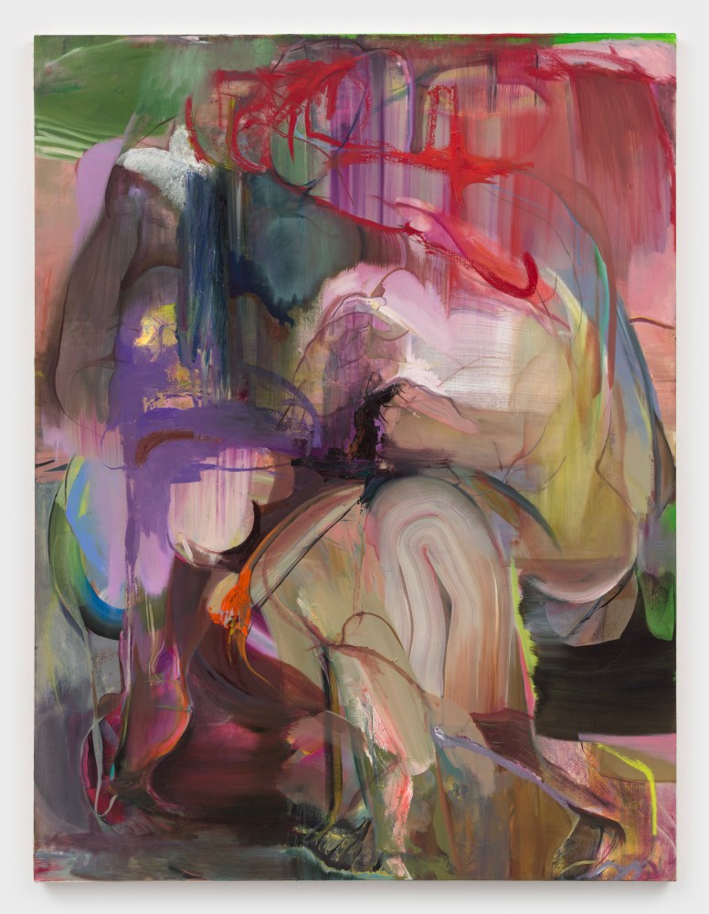 Grace Carney
Kiss, 2023
oil on canvas
66 7/8 x 51 1/8 ins.
169.9 x 129.9 cm