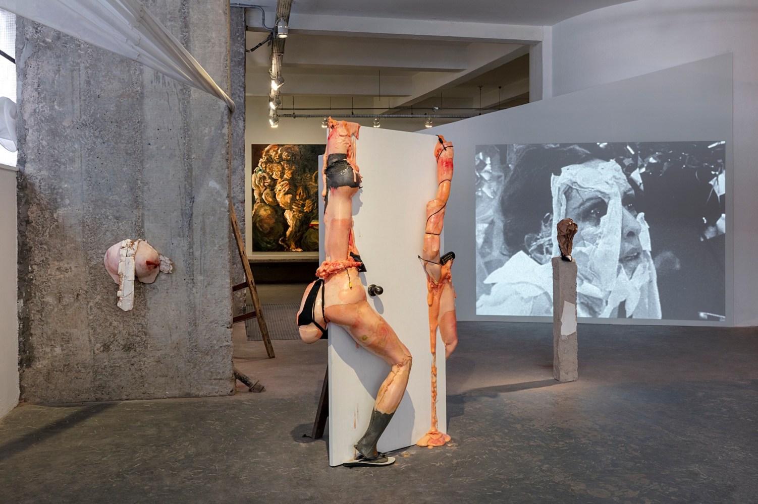 Body-House: Dialogues between Carolee Schneemann, Diego Bianchi and M&amp;aacute;rcia Falc&amp;atilde;o, Pivo Art and Research, S&amp;atilde;o Paulo, April 6 &amp;ndash; July 7, 2024. Courtesy of Piv&amp;ocirc;, S&amp;atilde;o Paulo. Photo: Everton Ballardin.