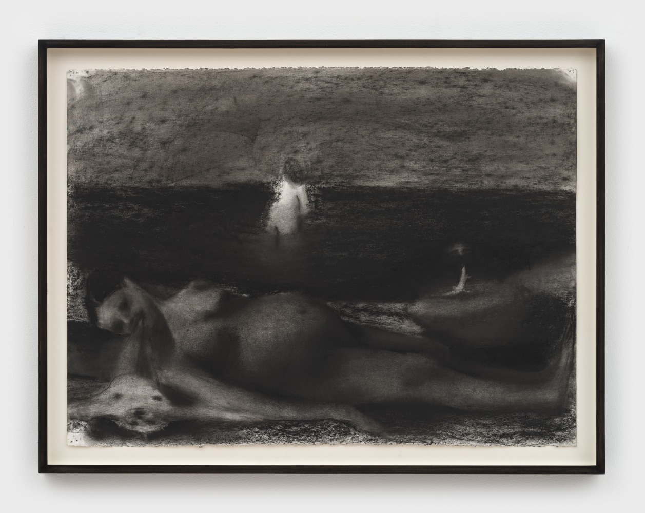 Elizabeth Glaessner
Out of Body study, 2025
charcoal on paper
25 1/2 x 33 1/4 x 1 1/2 ins.
64.8 x 84.5 x 3.8 cm
