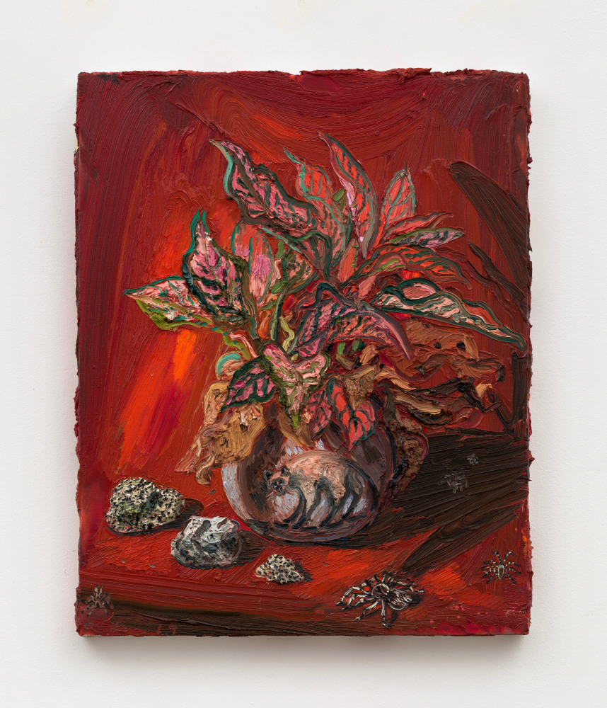 Allison Schulnik, Gin Bowl &amp; Tarantula