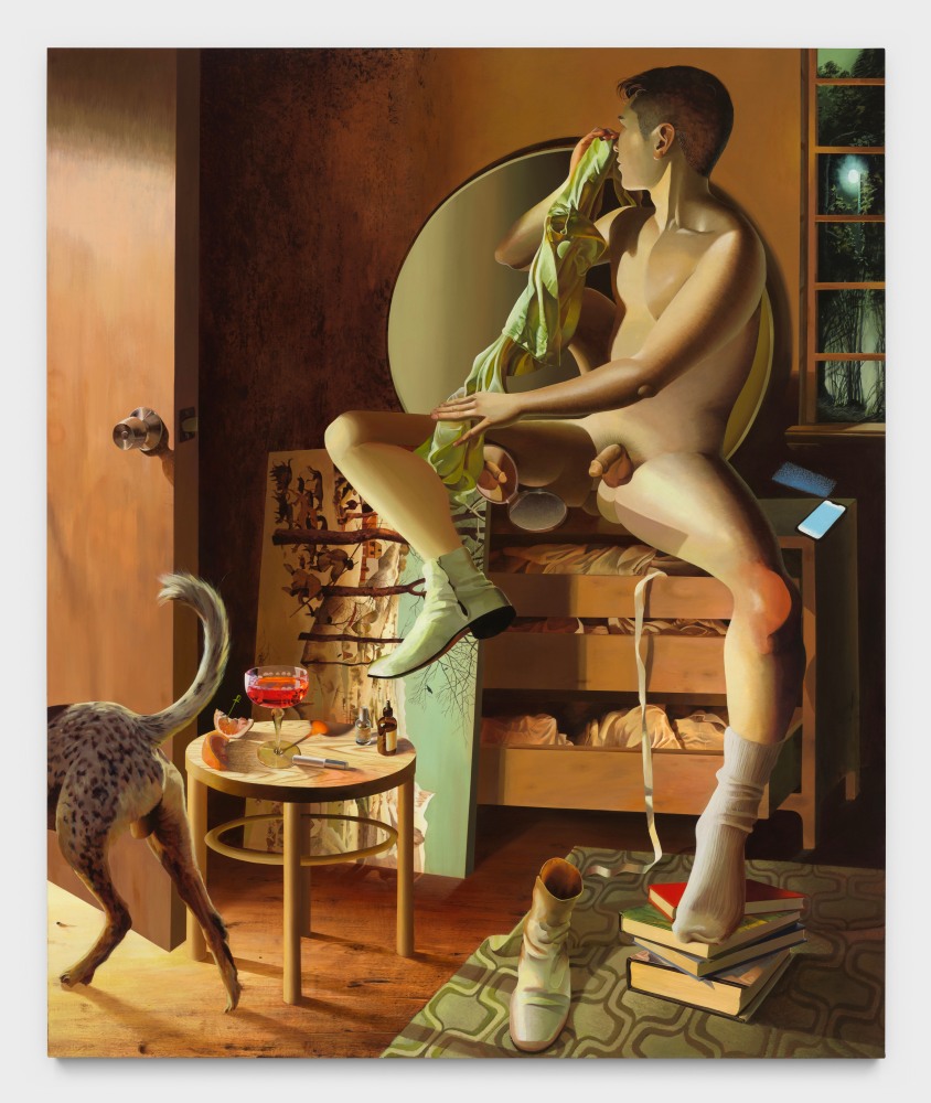 Kyle Dunn
The Hunt, 2022
flashe and acrylic on wood panel
72 x 60 ins.
182.9 x 152.4 cm