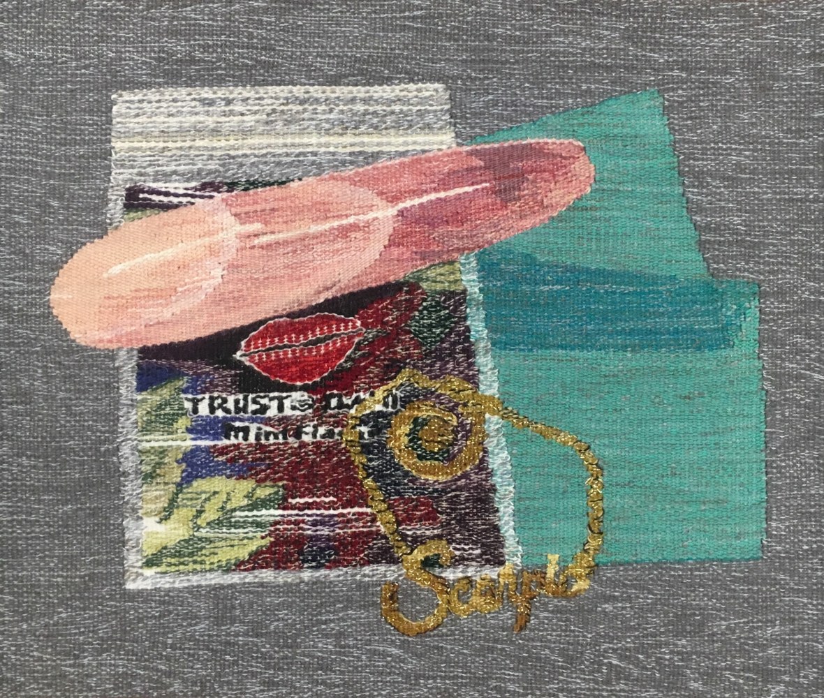 Erin M. Riley
Them, 2018
wool, cotton
21 x 21 ins.
53.3 x 53.3 cm