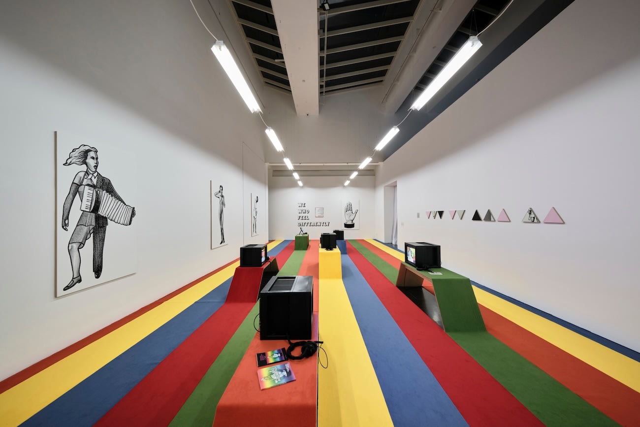 Installation view of Pleas of Resistance. Courtesy of MACBA. Photo by Miquel Coll.