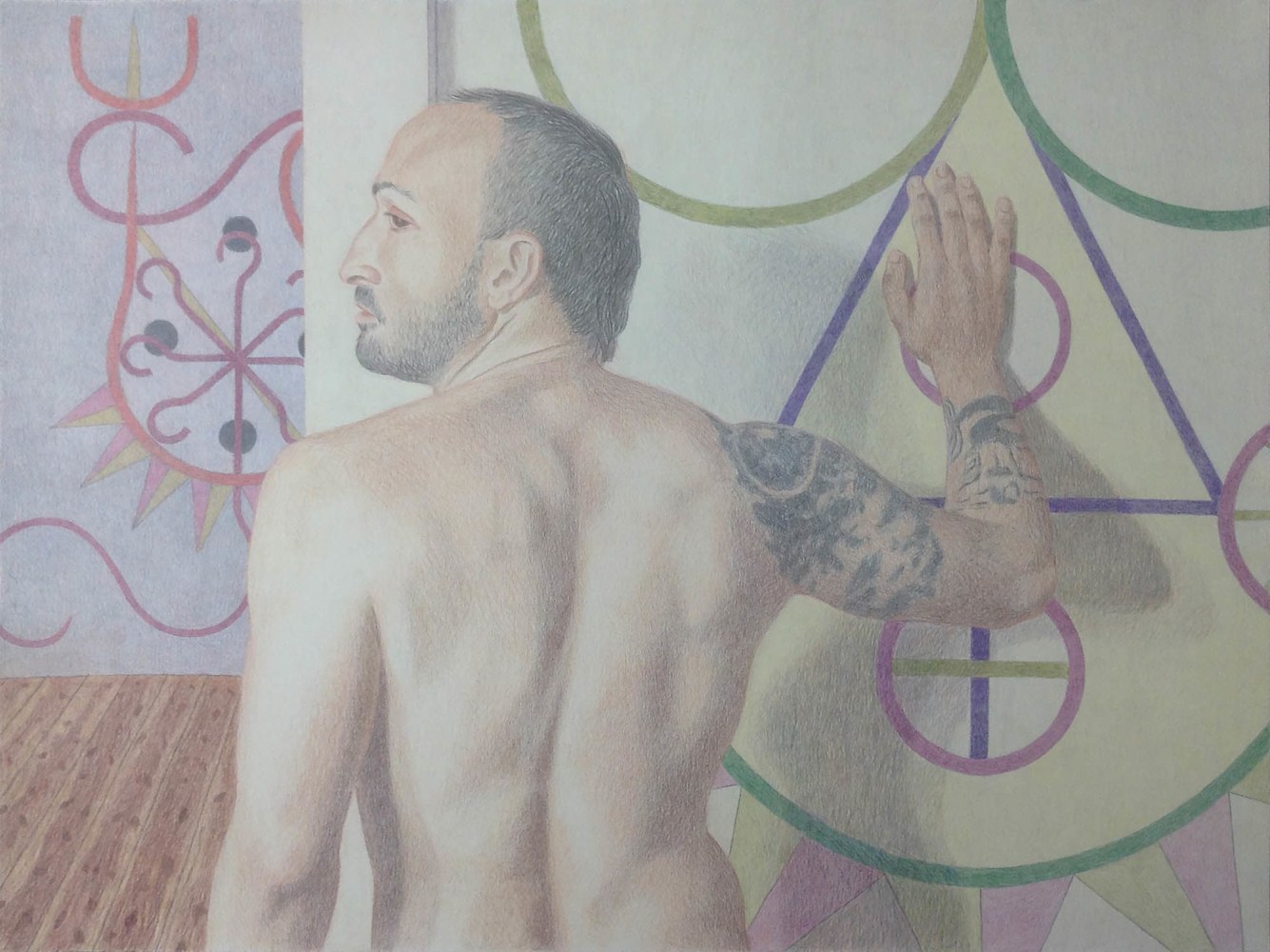 Elijah Burgher, Minotaur, 2018