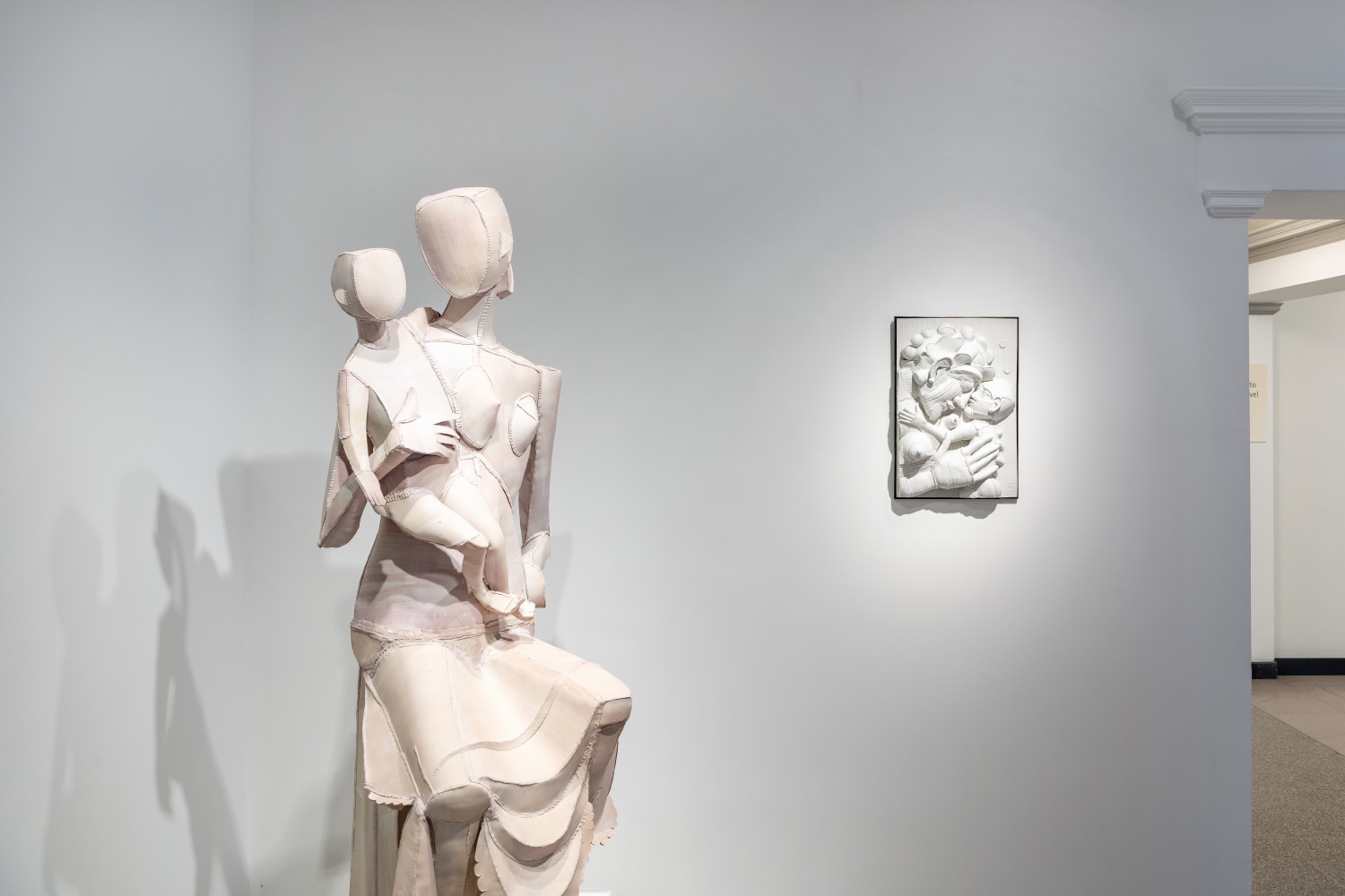 Ann Agee: Madonna of the Girl Child (Installation View) Currier Museum of Art, Manchester, NH, March 7 &amp;ndash; June 5, 2025. Photo: Morgan Karanasios.