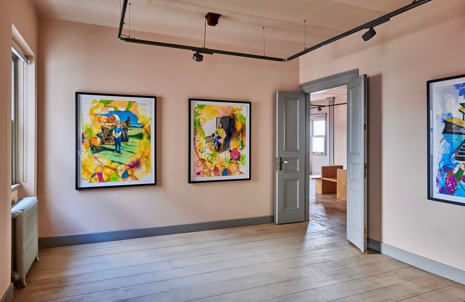 Installation view, Chris Daze Ellis - People and Places,&amp;nbsp;Sevil Dolmaci,&amp;nbsp;İstanbul, 2023. Image courtesy of Sevil Dolmaci.