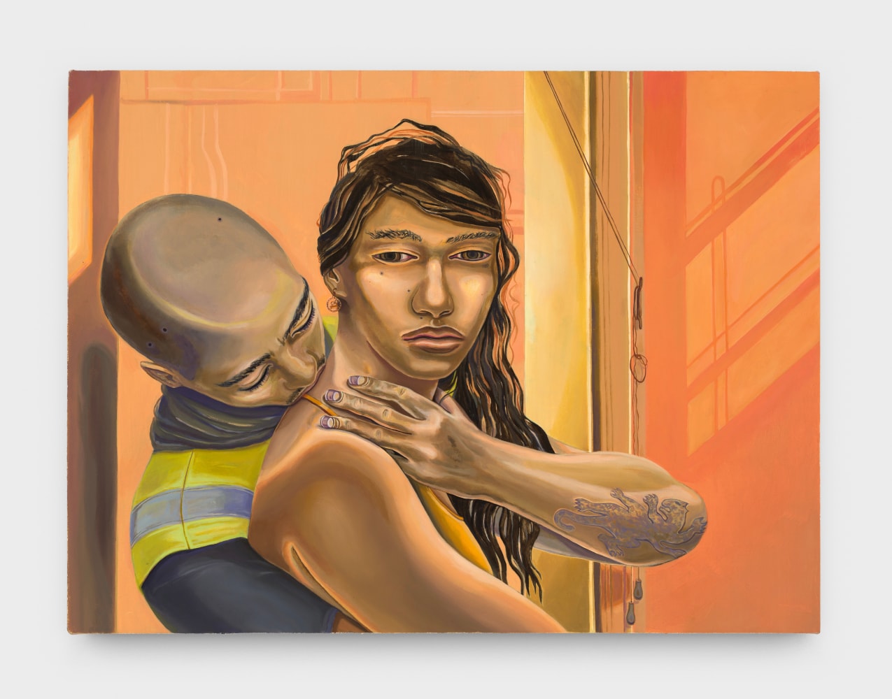 Aaron Gilbert
Lupe, Aries, 2021
oil on canvas
18 x 24 ins.
45.7 x 61 cm