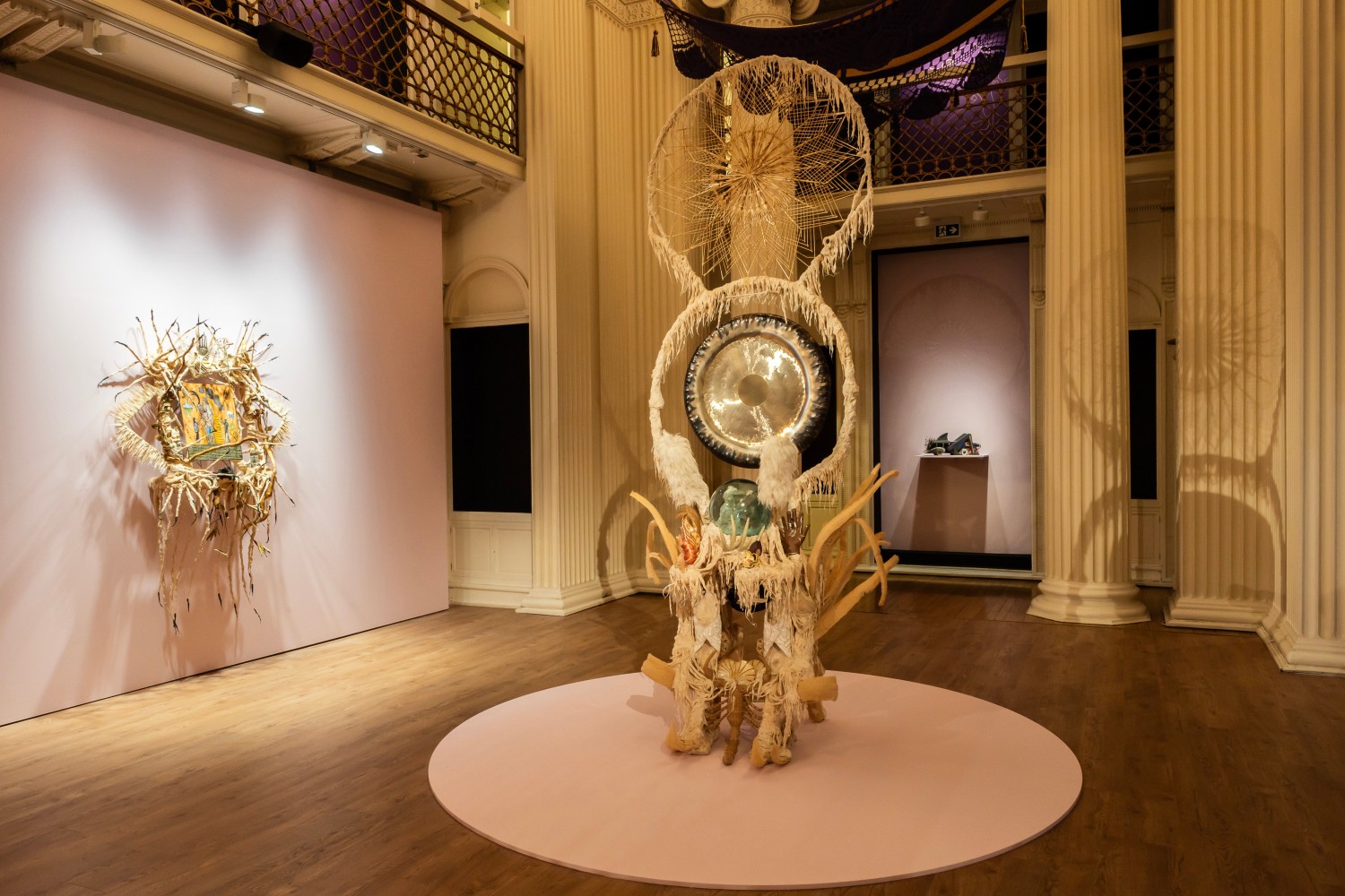 Guadalupe Maravilla / Piedras de Fuego (Fire Stones)&amp;nbsp;(Installation View), Talbor Rice Gallery, University of Edinburgh, Edinburgh, UK, October 26, 2024 - February 15, 2025. Photo: Sally Jubb Photography.