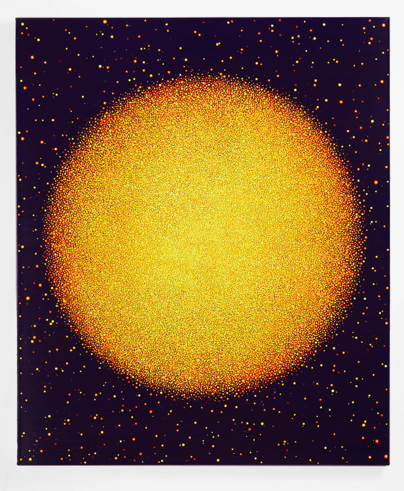 Karen Arm
Untitled (Yellow-Orange Sun on Blue), 2019
acrylic on canvas
48 x 40 ins.
121.9 x 101.6 cm