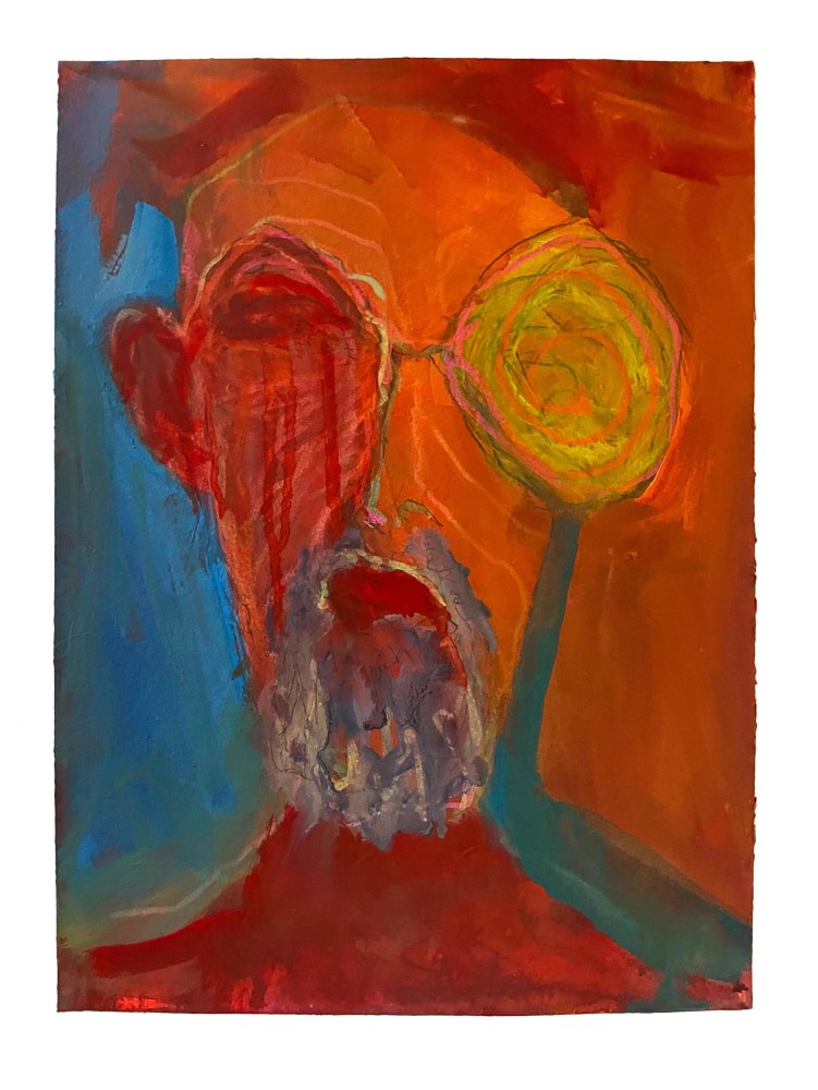 Hunter Reynolds
Untitled, 2022
mixed media on watercolor paper
14 x 10 ins.
35.6 x 25.4 cm