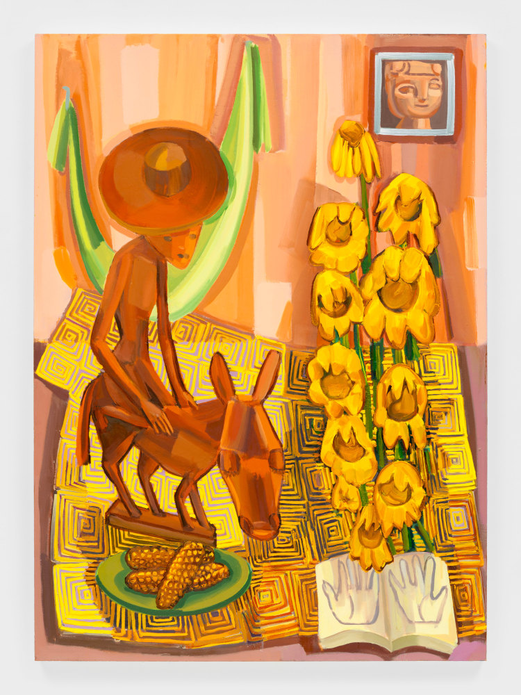 Judith Linhares
Vaquero, 2024
oil on linen
61 x 44 ins.
154.9 x 111.8 cm