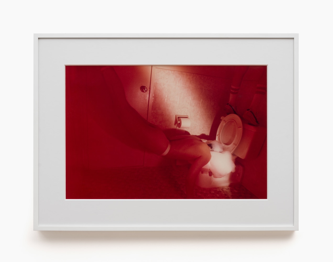 Jimmy DeSana
Soap Suds, 1980
Stamped by DeSana Trust verso
vintage C-print
Image: 15 1/8 x 22 3/4 ins.
38.4 x 57.8 cm
Framed: 22 3/8 x 30 1/8 x 1 7/8 ins.
56.8 x 76.5 x 4.8 cm