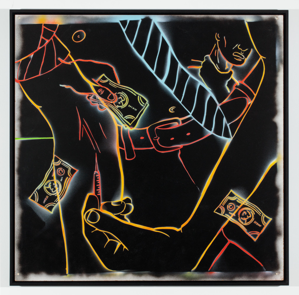 David Wojnarowicz, Untitled (Shooting Up), 1984