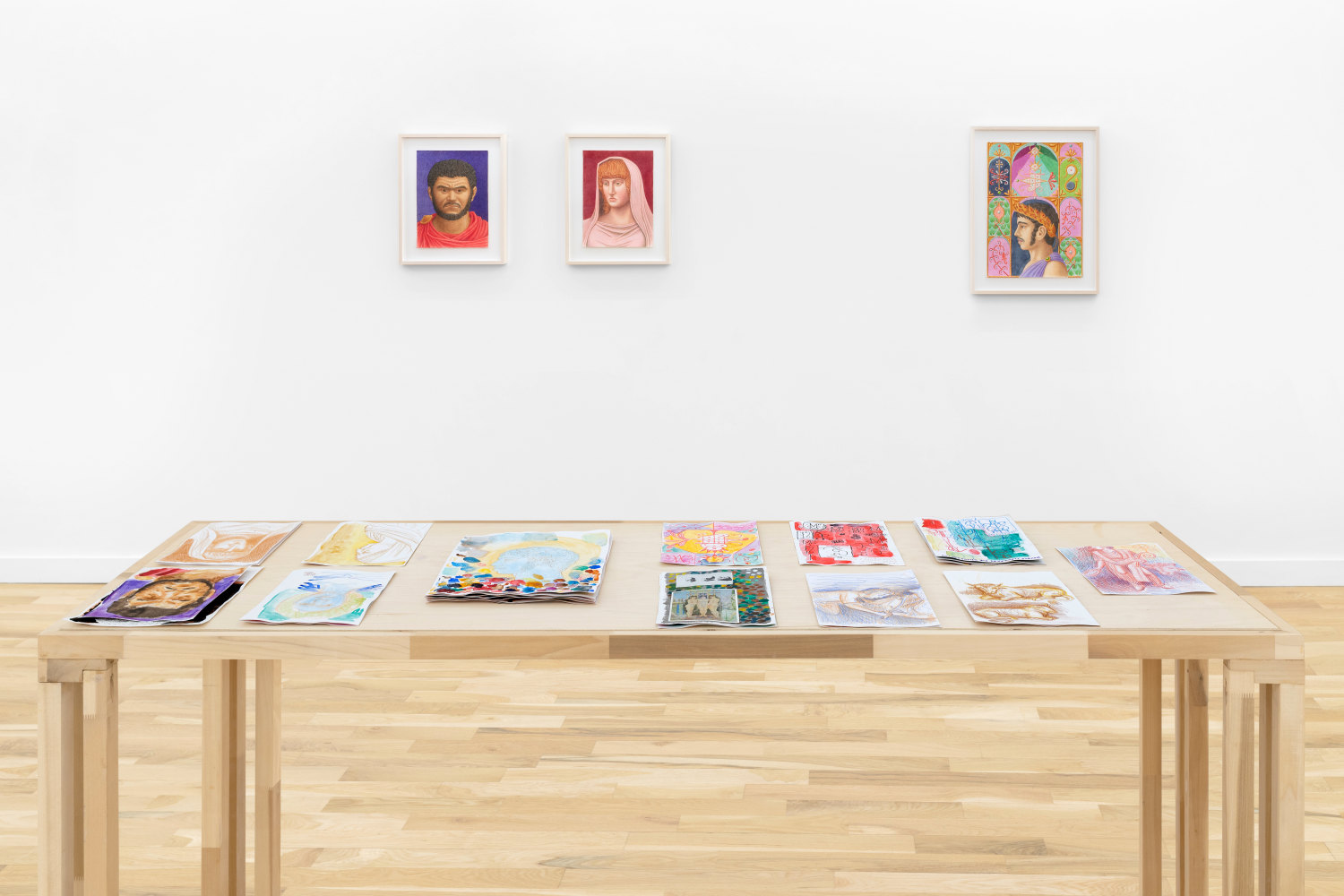 Our Lady of the Latrines (Installation View) Western Exhibitions, Chicago, IL, February 23 - April 6, 2024. Photo: James Prinz.