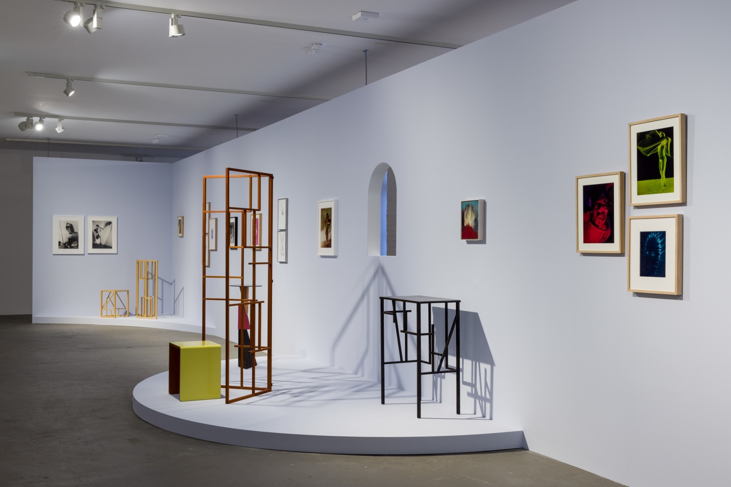 Installation view of the exhibition Jimmy DeSana &amp;amp; Paul P. &amp;ndash; Ruins of Rooms at KW Institute for Contemporary Art, Berlin 2024, Photo: Frank Sperling.