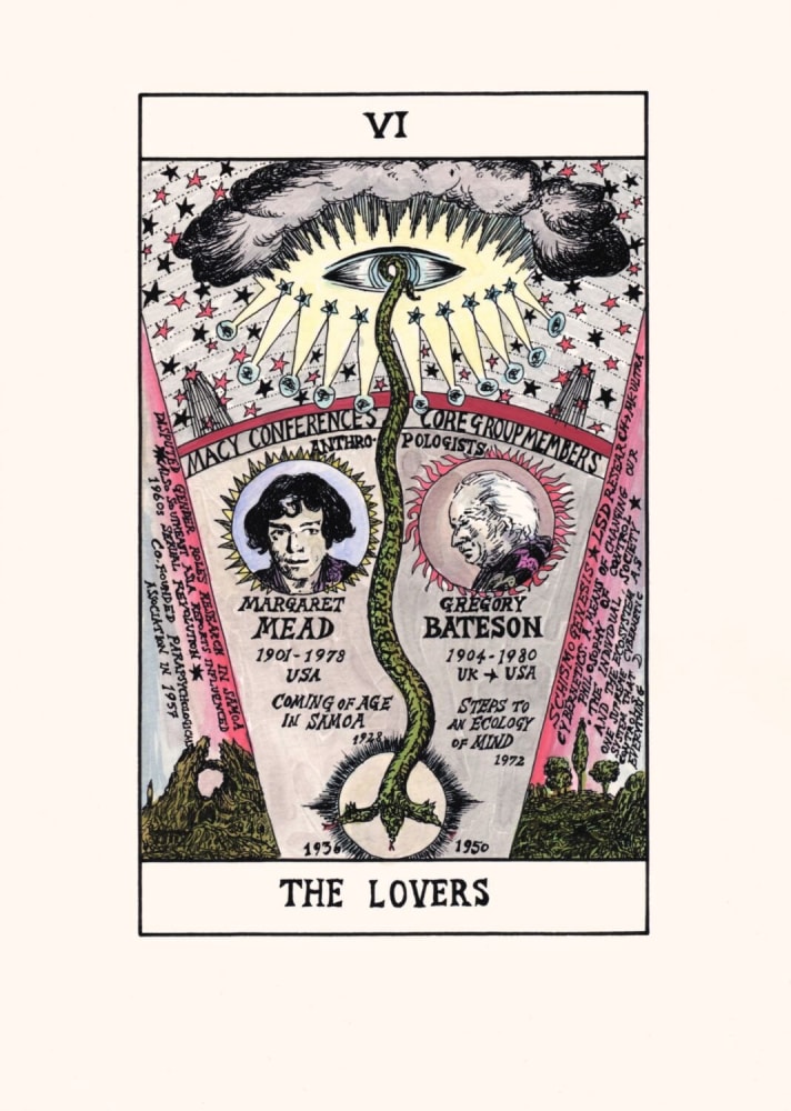 Suzanne Treister
HEXEN 2.0/Tarot/Major Arcana, 2009-2011
Archival gicl&amp;eacute;e prints hand-painted with watercolour on Hahnemuhle Bamboo paper
Edition 5 of 6
22 parts, 21 x 29.7 cm each