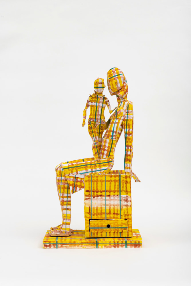 Ann Agee

Sideways Plaid Madonna with Drawer, 2021

earthenware with glaze and underglaze

26 1/2 x 14 7/8 x 6 7/8 ins.
67.31 x&amp;nbsp;37.78 x&amp;nbsp;17.46 cm