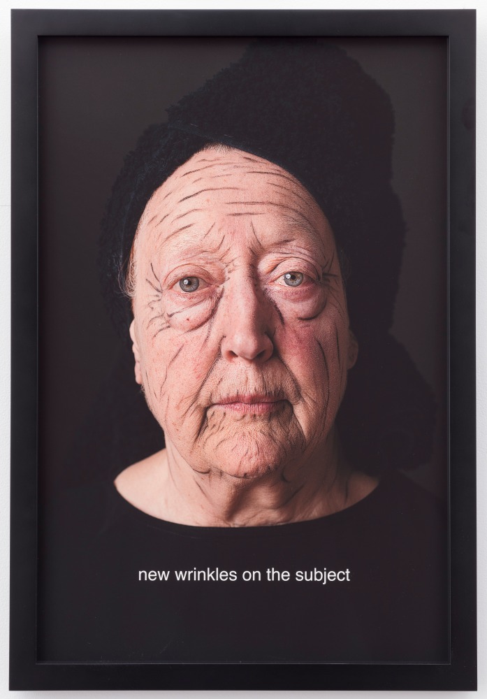 Martha Wilson, new wrinkles on the subject, 2014