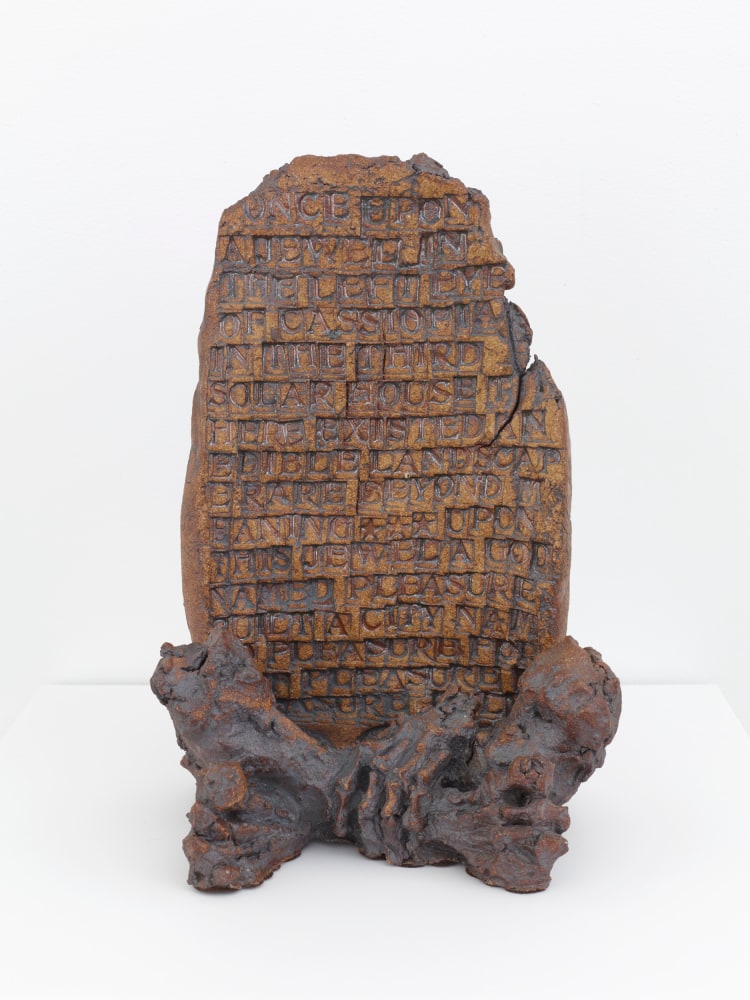 Martin Wong, Untitled (&quot;Once upon a jewel in the left eye of Cassiopeia...&quot;), October 1969