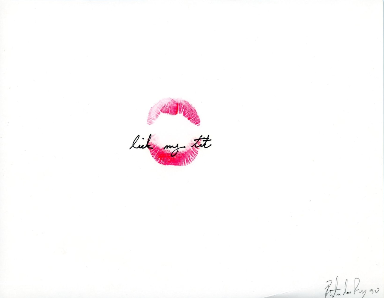 Hunter Reynolds, Lick My Tit