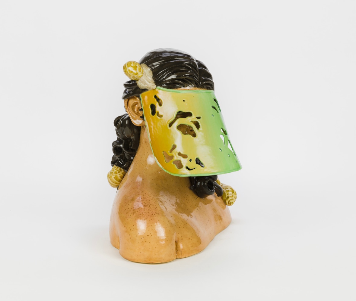 Jessica Stoller, Untitled (visor bust)