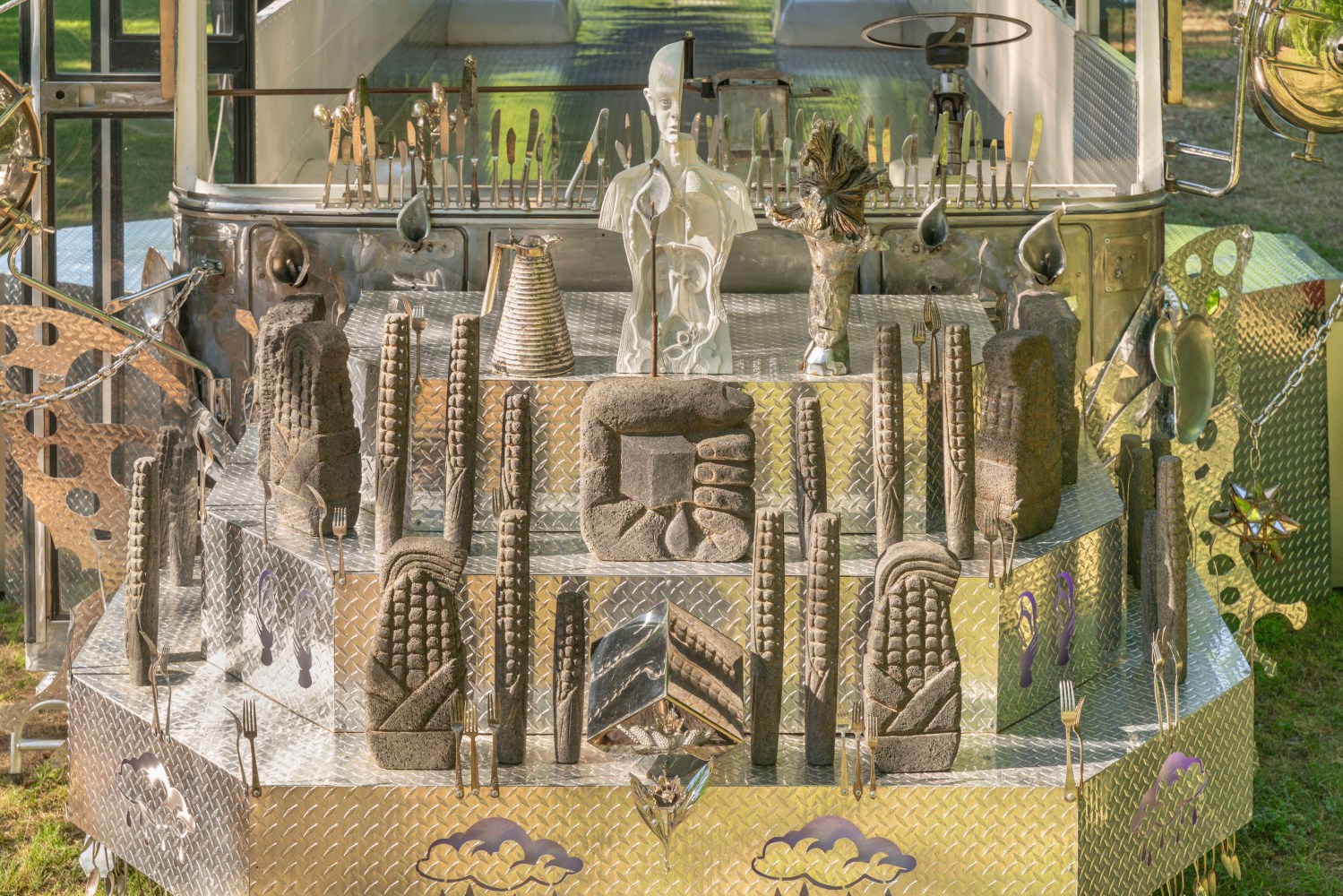 Guadalupe Maravilla: Mariposa Rel&amp;aacute;mpago, The Contemporary Austin, TX, April 4, 2024 &amp;ndash; November 3, 2024 (Installation View). Courtesy the artist and P&amp;middot;P&amp;middot;O&amp;middot;W, New York and The Contemporary Austin. Photo by Alex Boeschenstein.