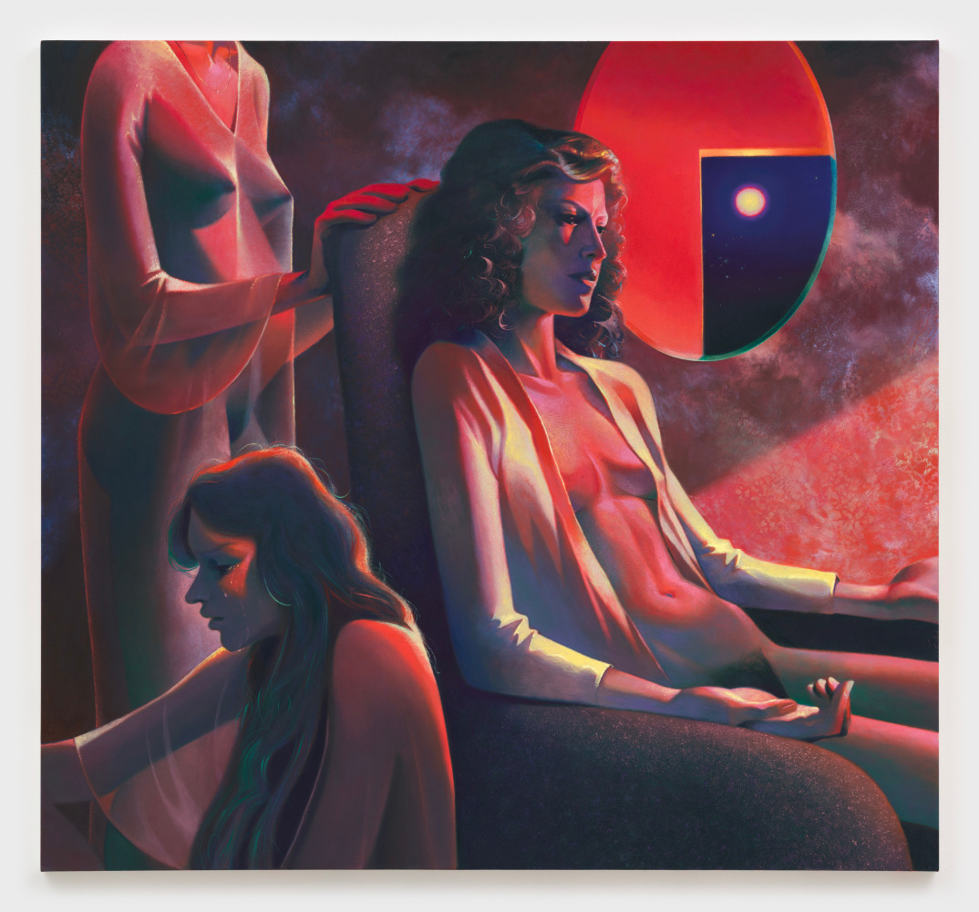 Robin F. Williams
The Cult, 2024
oil on canvas
72 x 78 ins.
182.9 x 198.1 cm
(WILLIAMS-R-394)