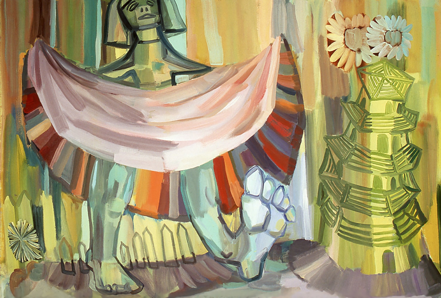 Judith Linhares, Heading Out, 1999