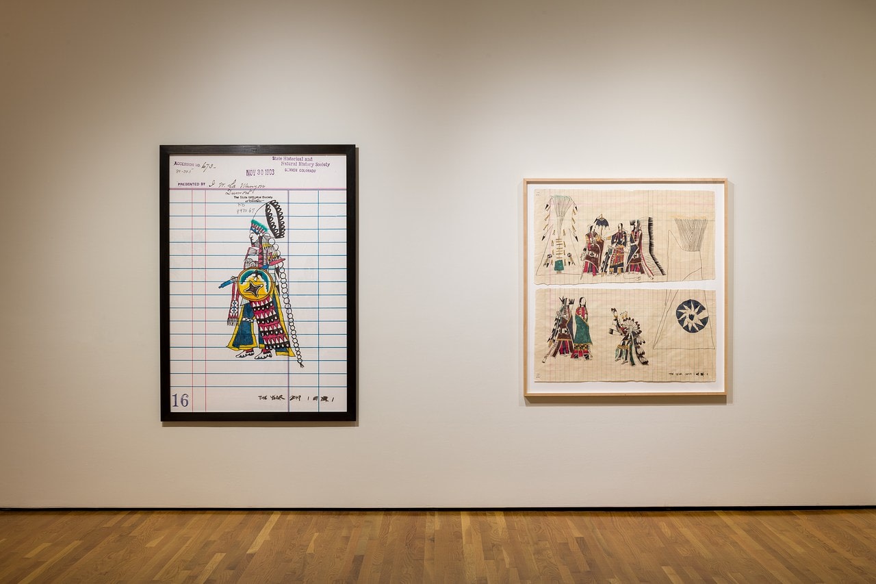 Installation view, Ishi Glinsky: Upon a Jagged Maze, Art, Design &amp;amp; Architecture Museum at UC Santa Barbara, 2022-2023. Image courtesy of Art, Design &amp;amp; Architecture Museum at UC Santa Barbara.