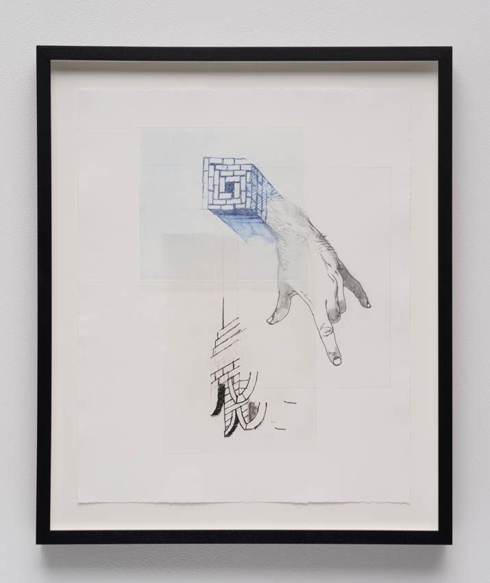 Adam Putnam, Untitled (hand/brick), 2013