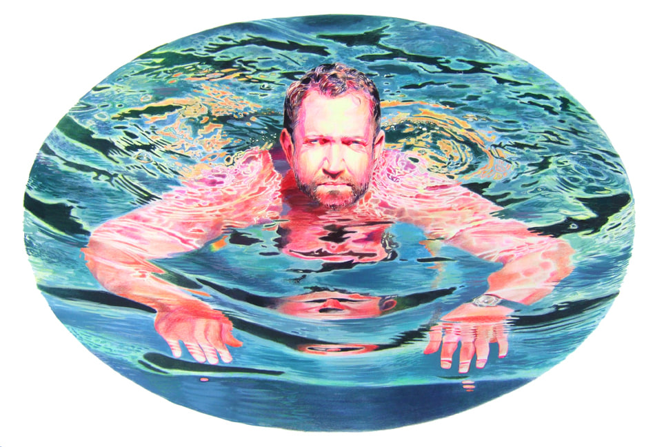 Robin F. Williams, Man Treading, 2012