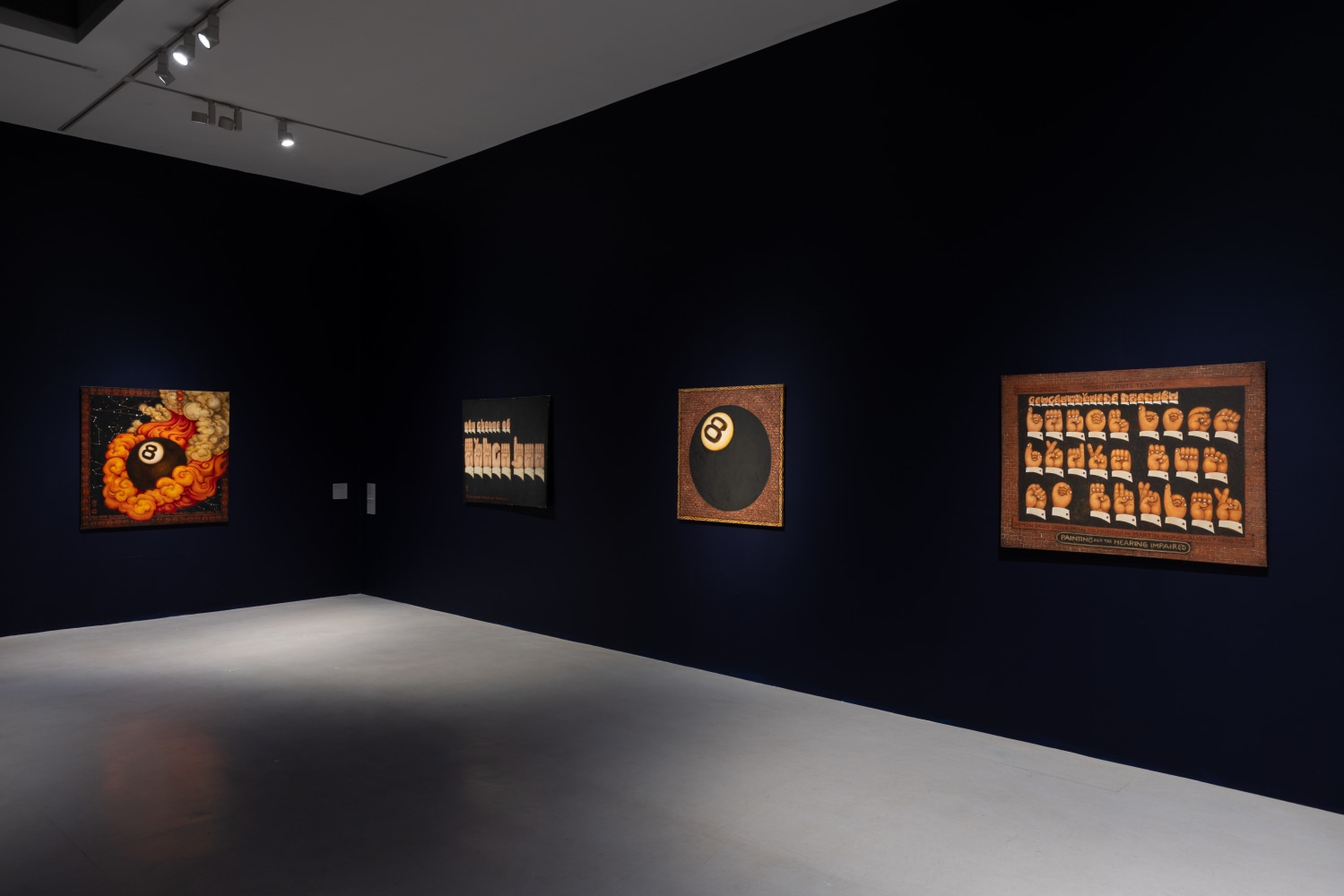 Installation view of Martin Wong: Malicious Mischief at Camden Art Centre, 2023. Photo: Rob Harris