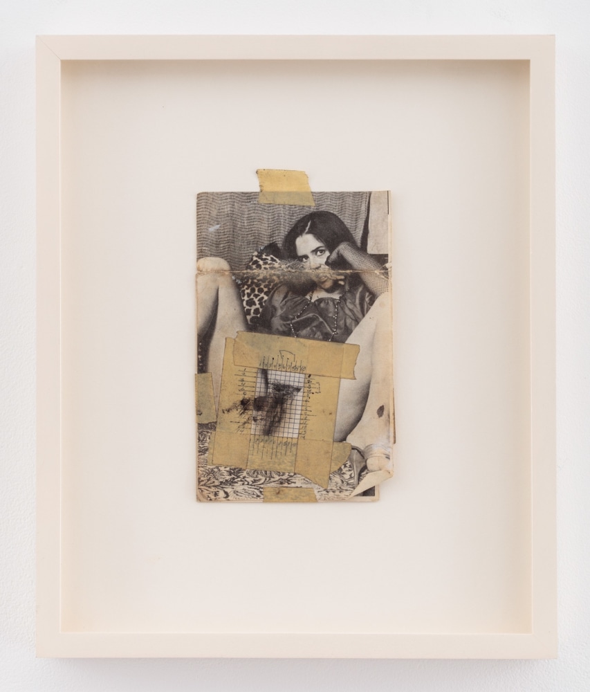 Betty Tompkins, Collage #10, 1976