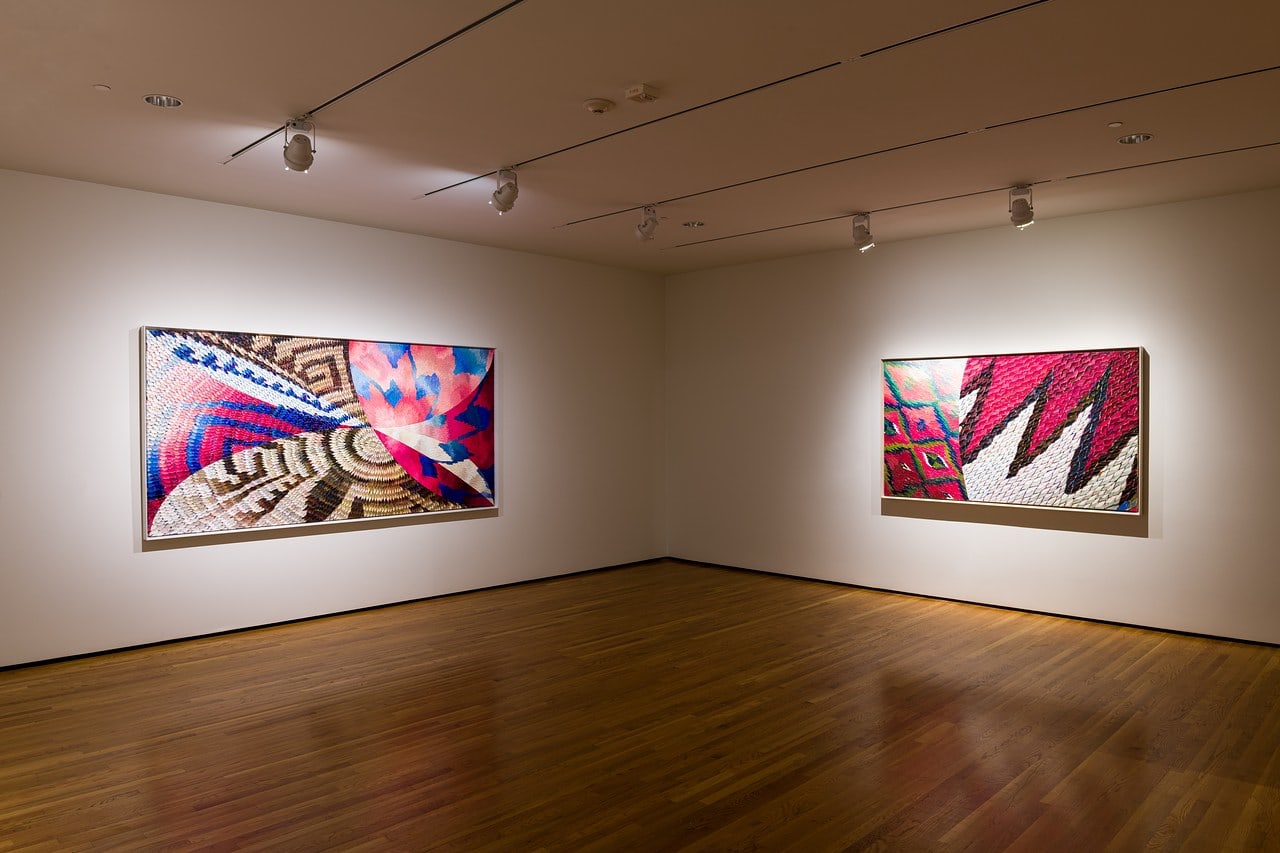 Installation view, Ishi Glinsky: Upon a Jagged Maze, Art, Design &amp;amp; Architecture Museum at UC Santa Barbara, 2022-2023. Image courtesy of Art, Design &amp;amp; Architecture Museum at UC Santa Barbara.