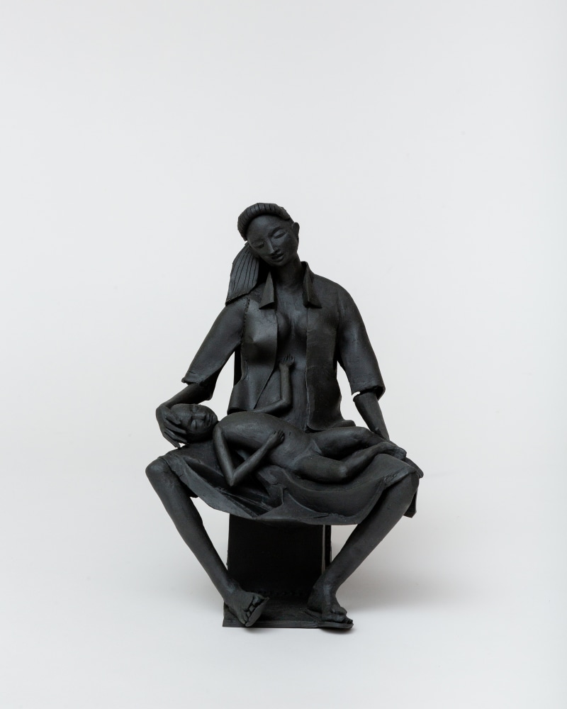 Ann Agee, Modeled Pietà Madonna