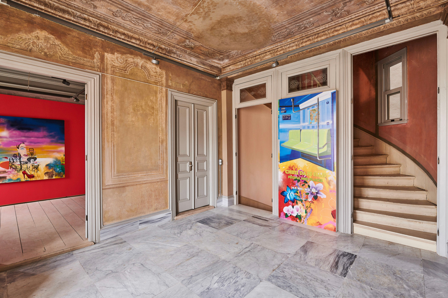 Installation view, Chris Daze Ellis - People and Places,&amp;nbsp;Sevil Dolmaci,&amp;nbsp;İstanbul, 2023. Image courtesy of Sevil Dolmaci.