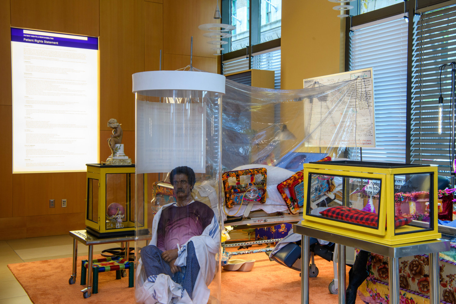 Pep&amp;oacute;n Osorio: Convalescence (Installation View), Philadelphia Contemporary, PA. Photo by Constance Marsh