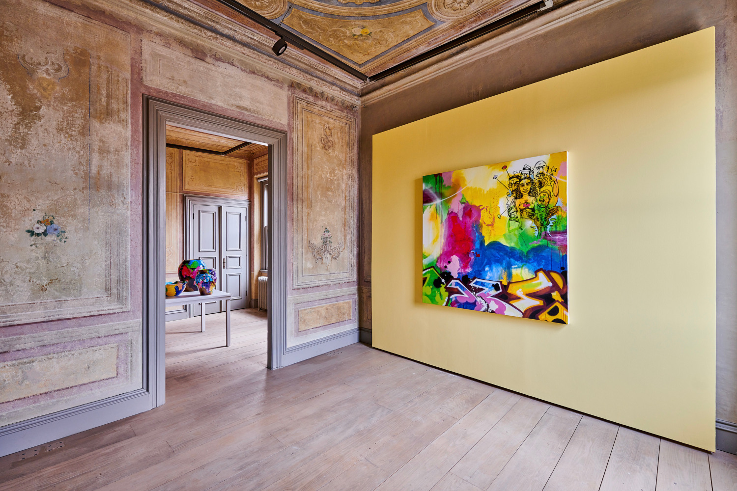 Installation view, Chris Daze Ellis - People and Places,&amp;nbsp;Sevil Dolmaci,&amp;nbsp;İstanbul, 2023. Image courtesy of Sevil Dolmaci.