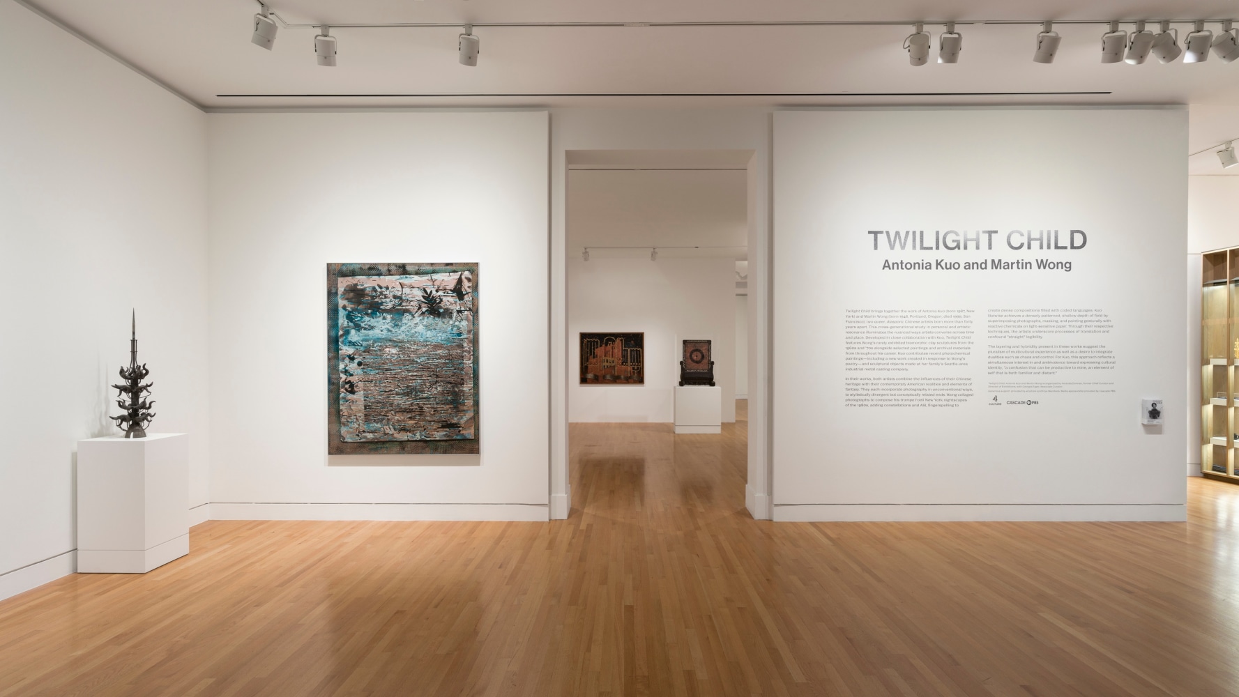 Twilight Child: Antonia Kuo and Martin Wong (Installation View) Frye Art Museum, Seattle, WA June 15 &amp;ndash;September 15, 2024. Photo: Jueqian Fang.