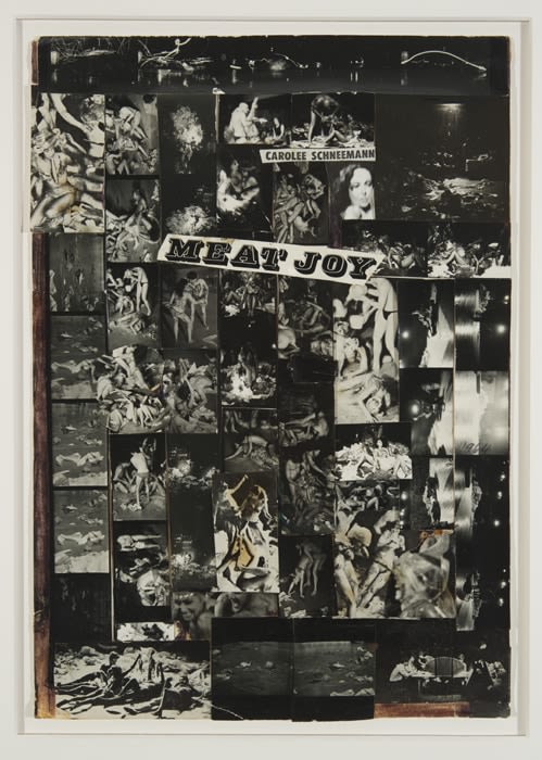 Carolee Schneemann, Meat Joy Collage, 1964