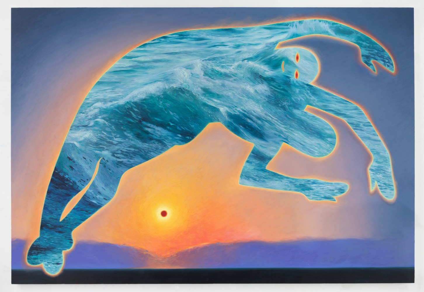 Robin F. Williams
Water Witches, 2021
oil and acrylic on canvas
82 x 120 ins.
208.3 x 304.8 cm