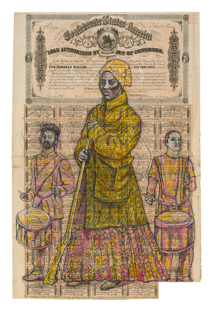 Hew Locke, Confederate States of America Loan 5, 2018