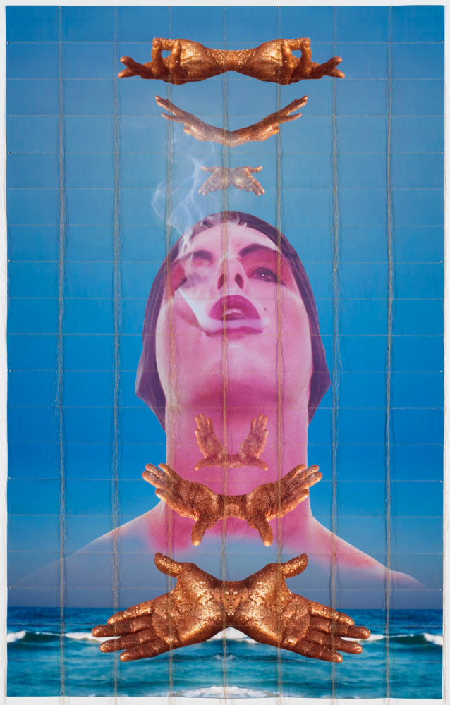 Hunter Reynolds, Patina du Prey Mourning of Kathleen White Healing Hands on the Beach, 2015