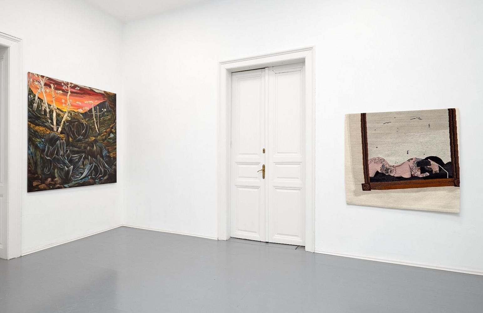 Deep Inside in the Safest Place (Installation view), Longtermhandstand, Budapest, Hungary, January 31 &amp;ndash; March 15, 2025. Photo: &amp;Aacute;ron Weber / All images copyright and courtesy of the artist, Longtermhandstand.