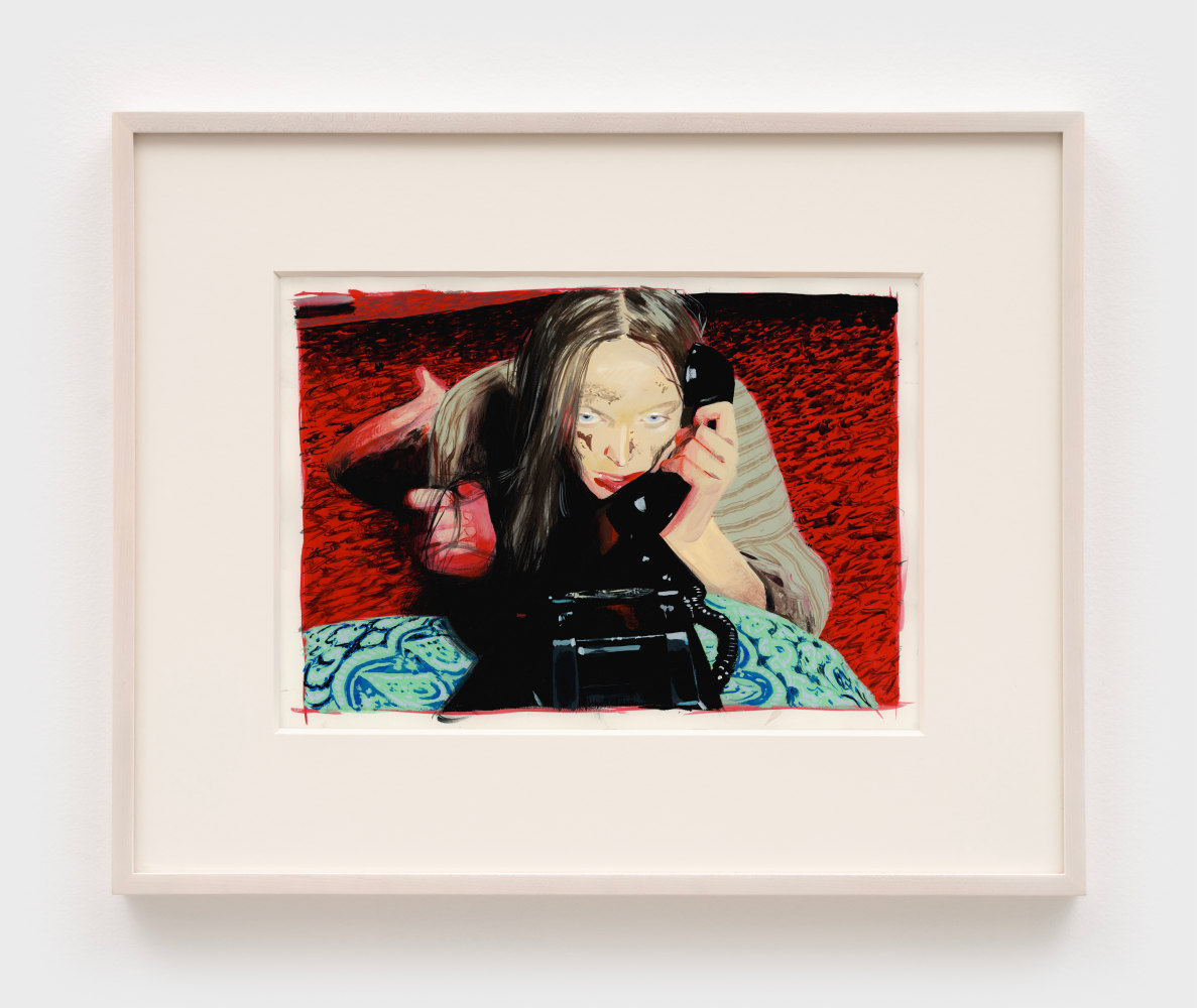 Robin F. Williams
I Spit on Your Grave 2, 2022
gouache on paper
image: 9 1/4 x 13 3/8 ins. (23.5 x 34 cm)
frame: 18 x 22 1/2 x 1 1/2 ins. (45.7 x 57.1 x 3.8 cm)